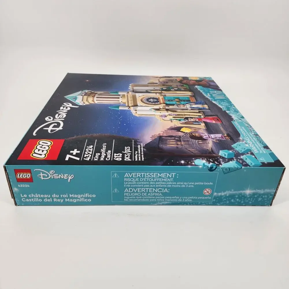 LEGO 43224 Disney Wish King Magnifico Castle NEW Sealed Retired